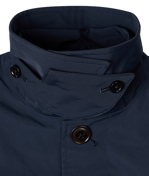 Zip Coat Removable Lining - Dark Navy