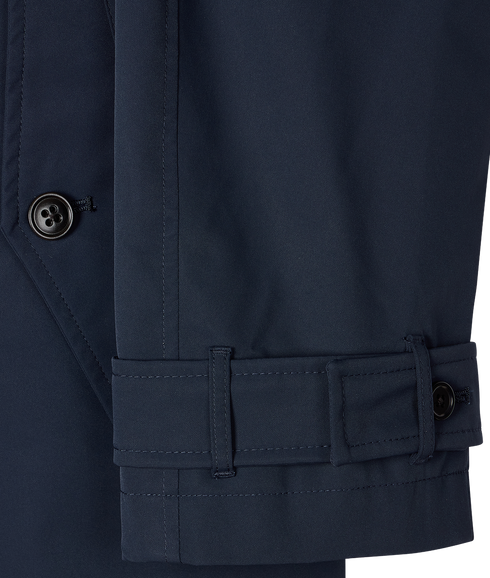 Zip Coat Removable Lining - Dark Navy