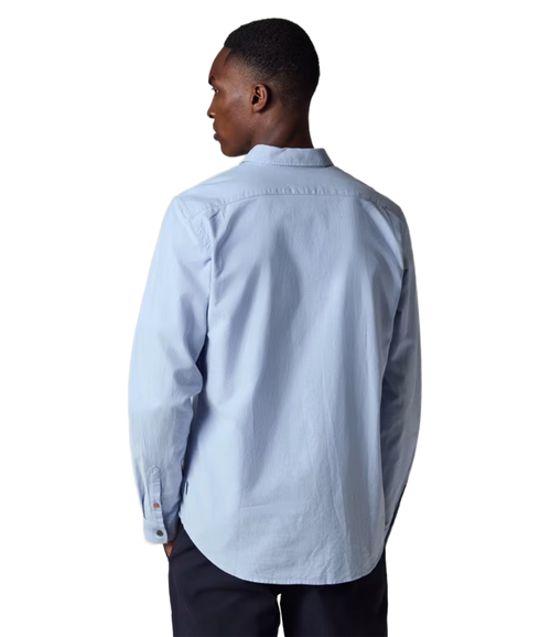 Tailored LS Fit Shirt Buttons - Light Blue
