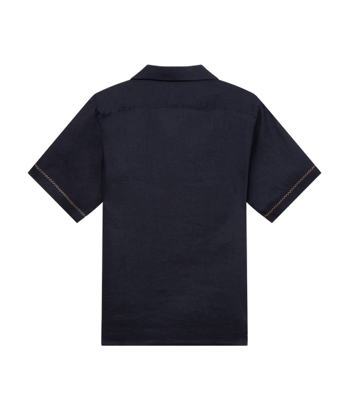 Casual Fit SS Shirt - Dark Navy