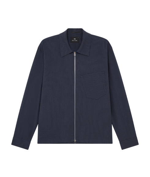 Technical Shirt Jacket - Indigo