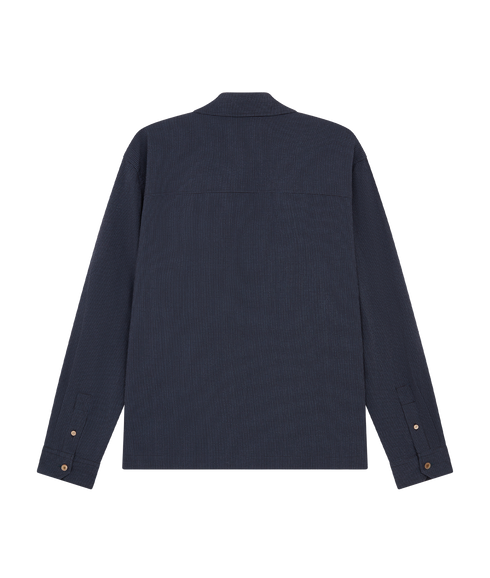 Technical Shirt Jacket - Indigo
