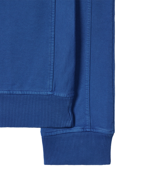 Reg Fit Half Zip Sweat Happy - Indigo