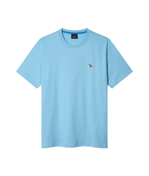 Reg Fit SS T-Shirt Zebra - Blue
