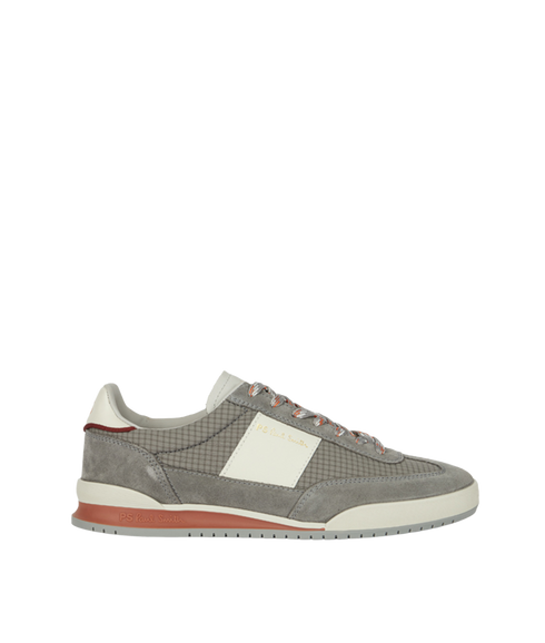 Dover Grey Nylon Mix Trainers - Grey