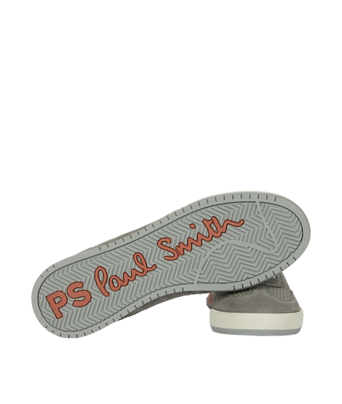 Dover Grey Nylon Mix Trainers - Grey