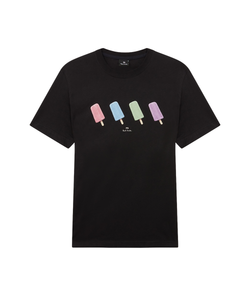 Reg Fit T-Shirt Lollies - Black