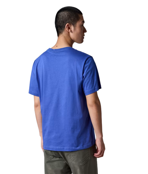 Reg Fit Zebra Ss T-Shirt - Blue