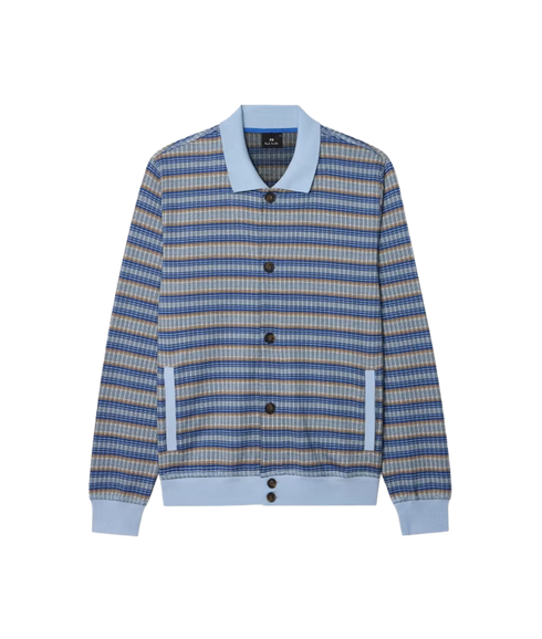 Btn Cardigan - Light Blue