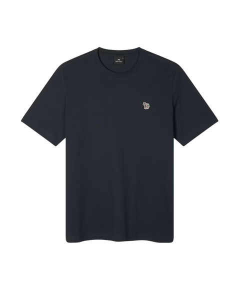 Reg Fit Zebra SS T-Shirt - Dark Navy