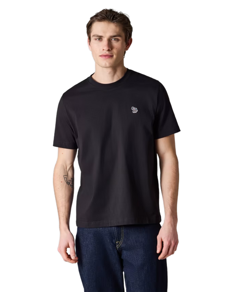 Reg Fit Zebra SS T-Shirt - Dark Navy