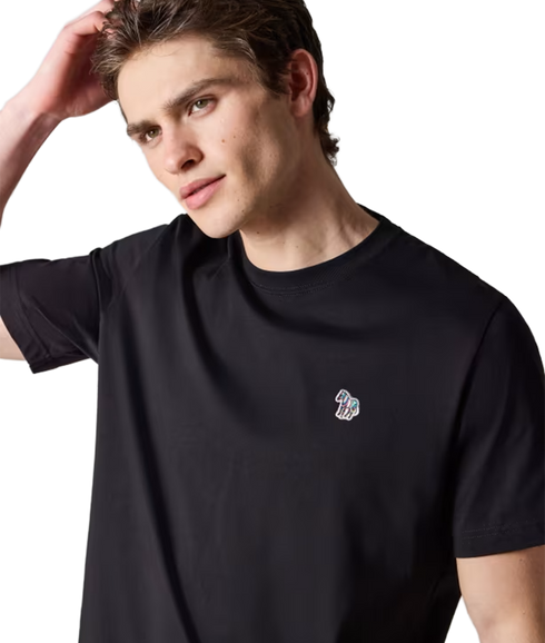 Reg Fit Zebra SS T-Shirt - Dark Navy
