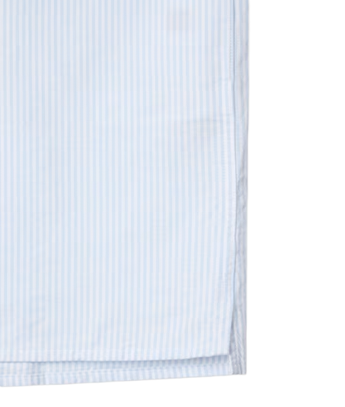 Ss Casual Fit Shirt Zeb Badge - Blue