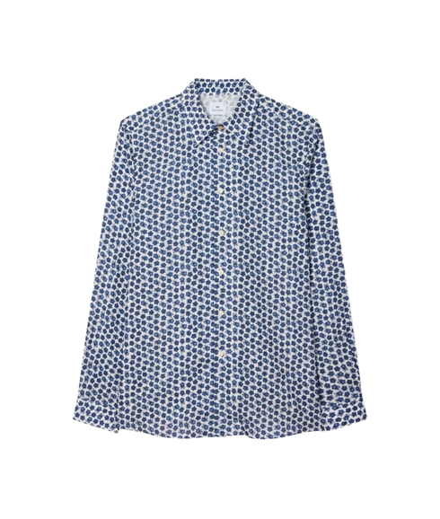 Ls Regular Fit Shirt - Very Dark Navy