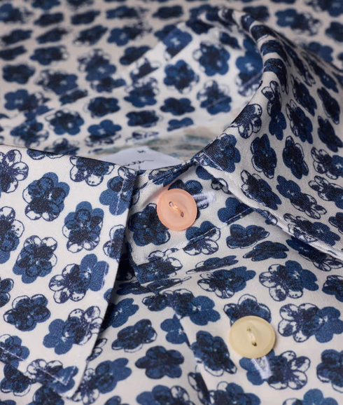Ls Regular Fit Shirt - Very Dark Navy