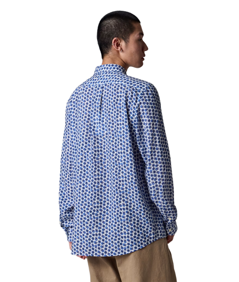 Ls Regular Fit Shirt - Very Dark Navy