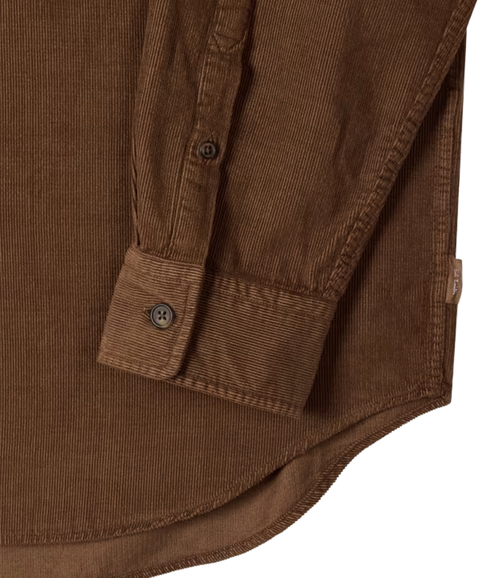 Casual Fit LS Shirt - Brown