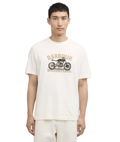 Shifter Graphic Print T-Shirt - Whisper White