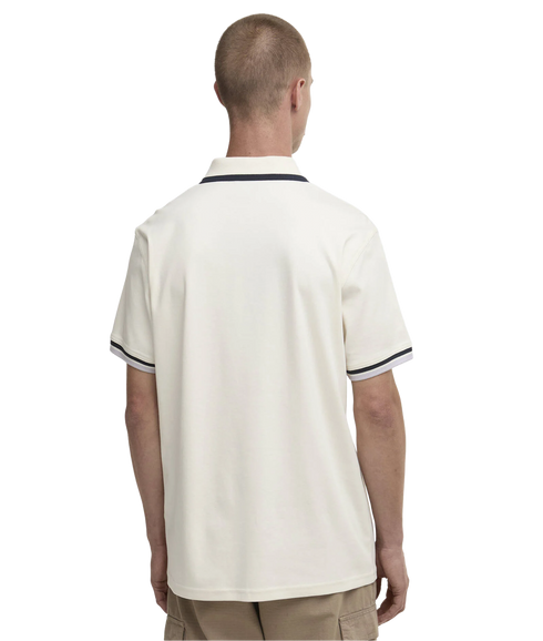Panter Interlock Polo - Whisper White