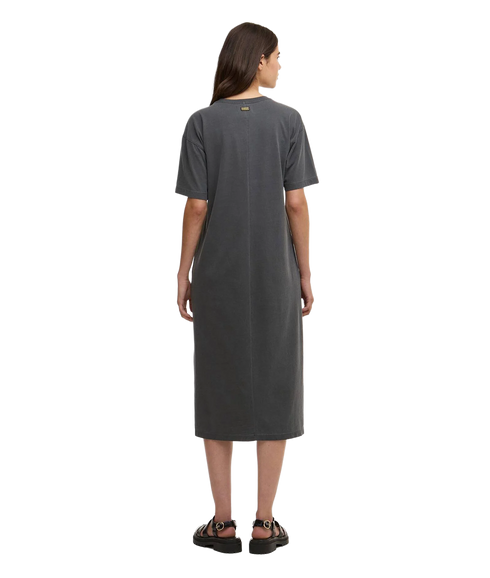 Lyra Midi Dress - Washed Black