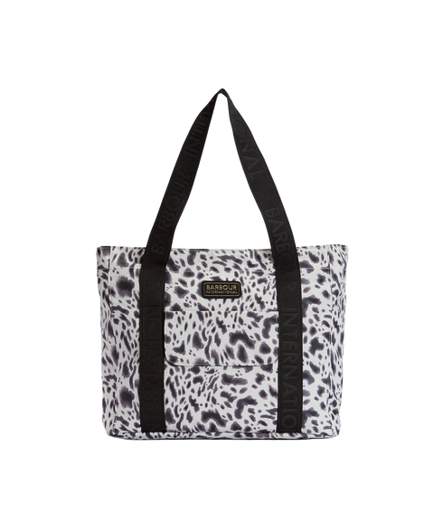 Boulevard Tote Bag - Bio Ink Leopard Print