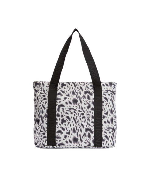 Boulevard Tote Bag - Bio Ink Leopard Print
