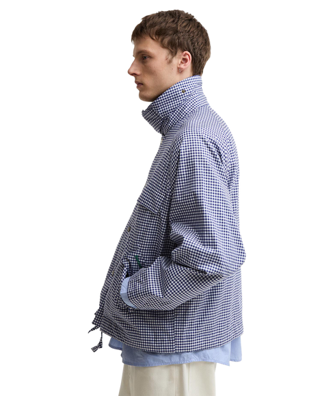 Barbour X Paul Smith Transport Shirt Casual Jacket - Navy/White