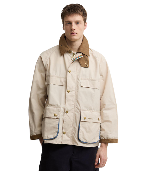 Barbour X Paul Smith Sugarlump Bedale Casual Jacket - Oatmeal