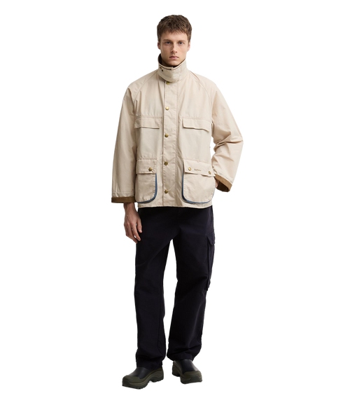 Barbour X Paul Smith Sugarlump Bedale Casual Jacket - Oatmeal
