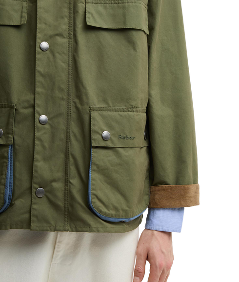 Barbour X Paul Smith Sugarlump Bedale Casual Jacket - Army