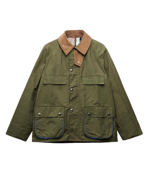 Barbour X Paul Smith Sugarlump Bedale Casual Jacket - Army