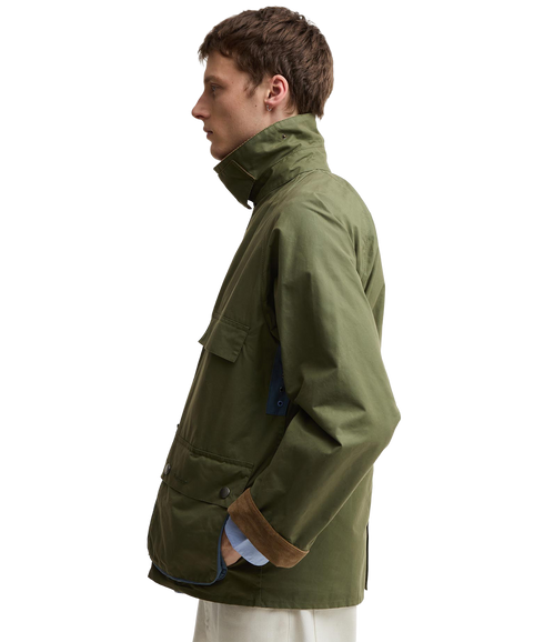 Barbour X Paul Smith Sugarlump Bedale Casual Jacket - Army