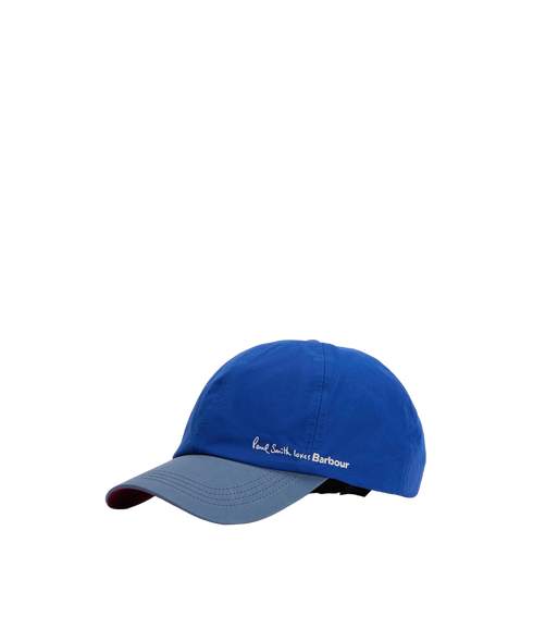 Barbour X Paul Smith Cap - Royal Blue