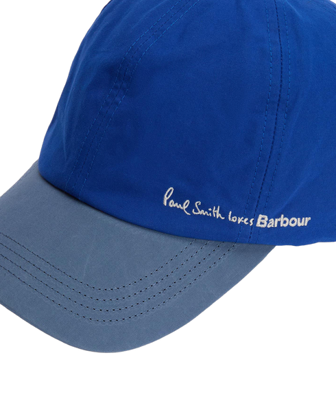 Barbour X Paul Smith Cap - Royal Blue