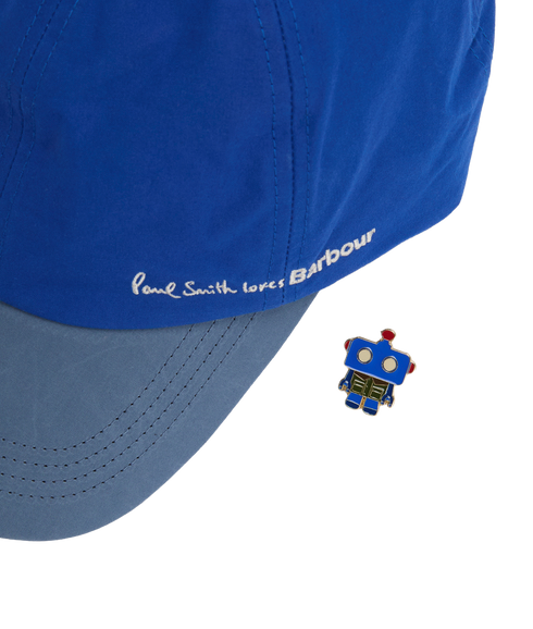Barbour X Paul Smith Cap - Royal Blue