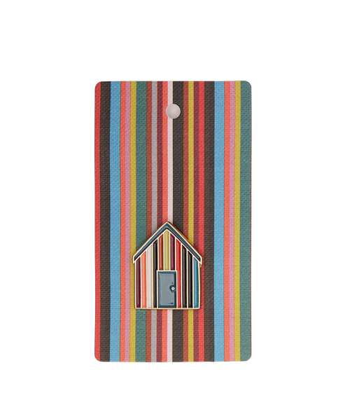 Barbour X Paul Smith Pin Badge - Beach Hut