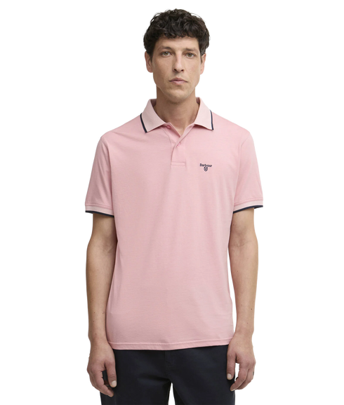 Cornsay Polo Shirt - Mineral Pink