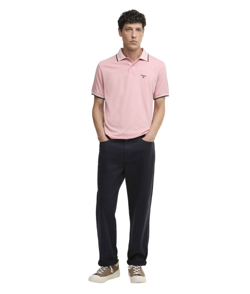 Cornsay Polo Shirt - Mineral Pink