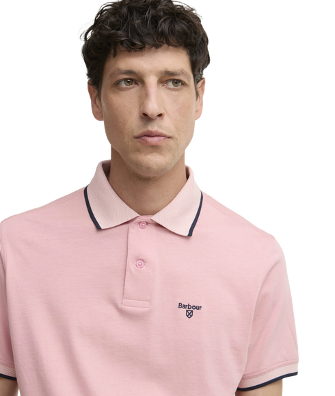 Cornsay Polo Shirt - Mineral Pink
