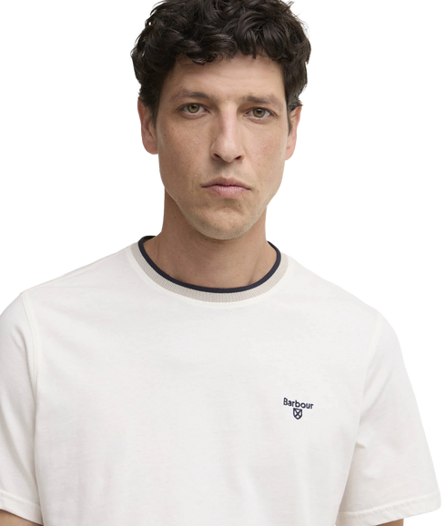Cornsay Tailored T-Shirt - Whisper White