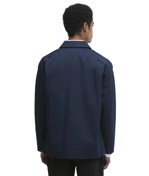 Short Rokig Waterproof Jacket - Navy/Highland Loch