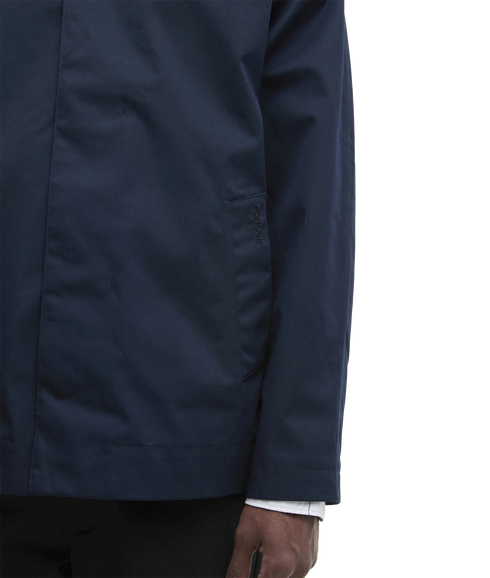Short Rokig Waterproof Jacket - Navy/Highland Loch