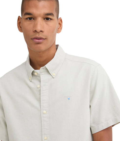 Oxtown Ss Tailored Shirt - Sea Green