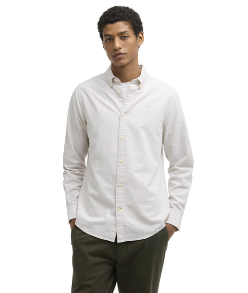 Striped Oxtown Tailored Shirt - Stone