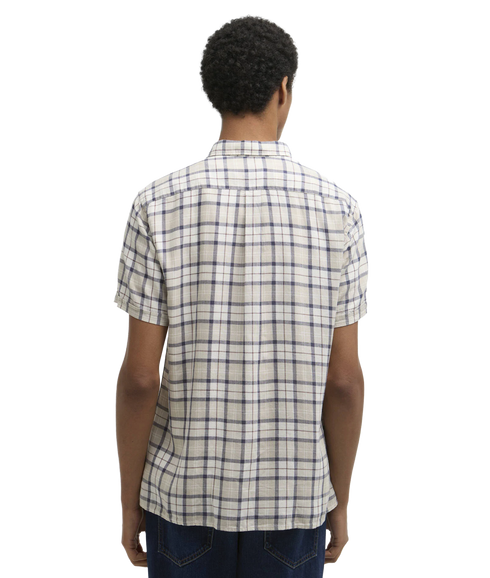 Midfield Tartan Summer Fit Shirt - Oban Mist Tartan