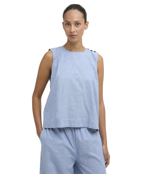 Josie Top - Light Chambray