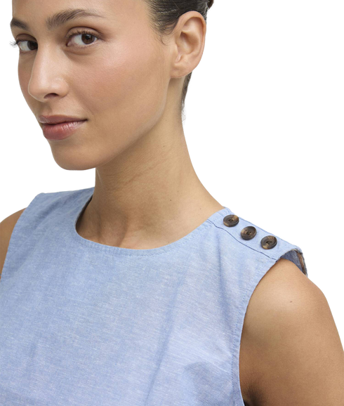 Josie Top - Light Chambray