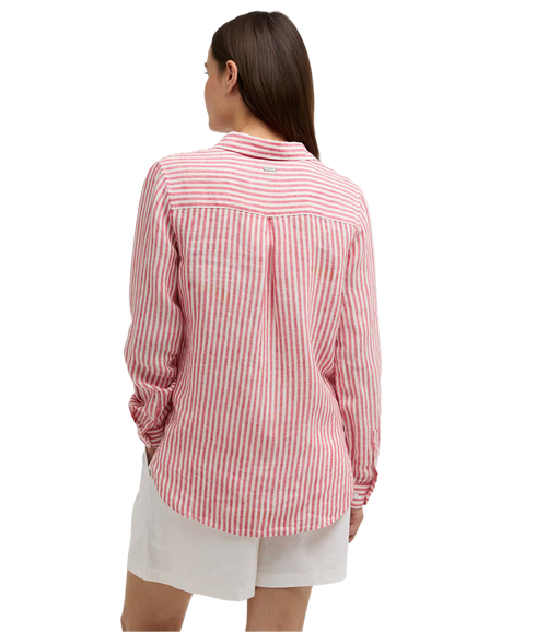 Marine Shirt - Poppy Red Stripe