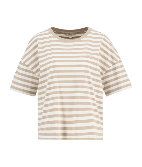 Adria Top - Light Sand Stripe