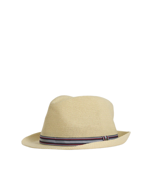 Linford Trilby Summer Hat - Ecru